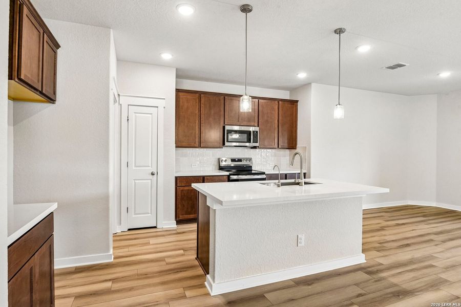 Furnished interior view inside a new home in Cloud Country, New Braunfels (Image 8).