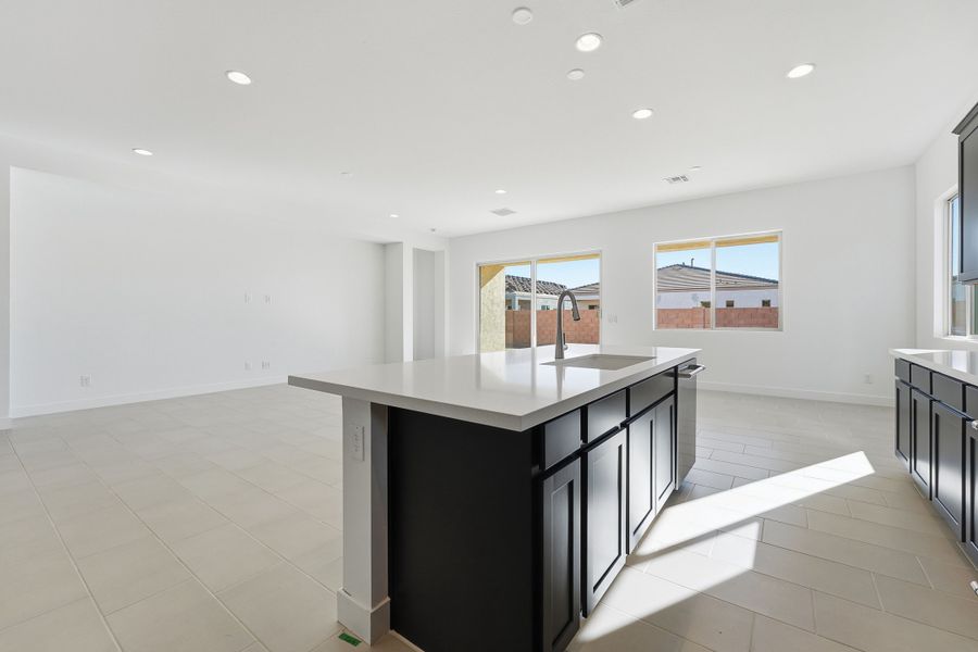 Furnished interior view inside a new home in Combs Ranch, San Tan Valley (Image 8).