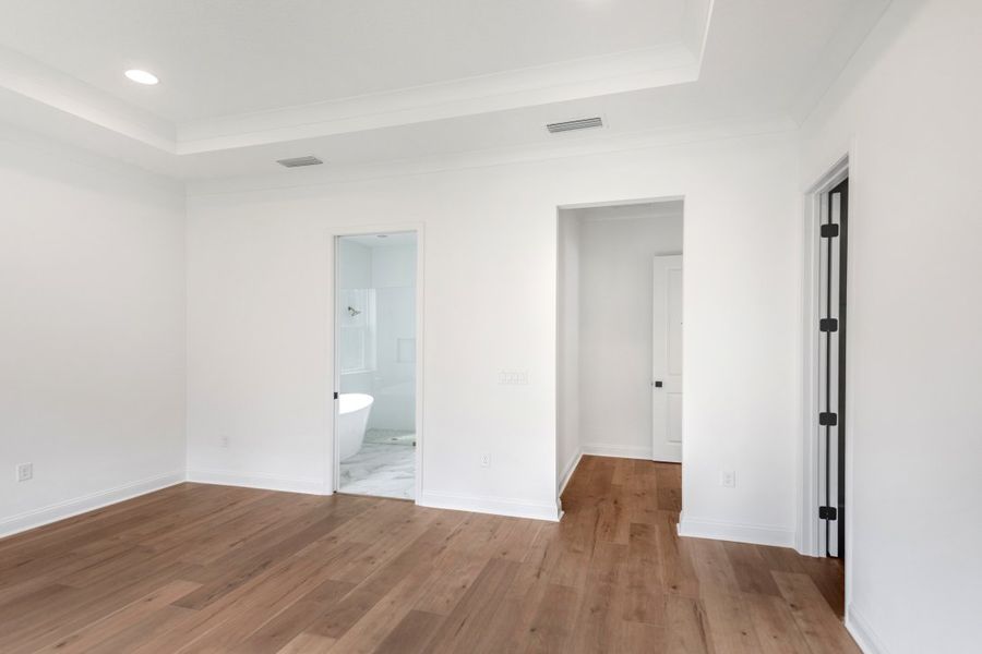 Representative unfurnished interior of a home built from the Alexander by Riverside Homes in Hidden Creek at SilverLeaf Phase 2, St. Augustine (Image 17). Representative unfurnished interior of a home built from the Alexander by Riverside Homes in Hidden Creek at SilverLeaf Phase 2, St. Augustine (Image 17).