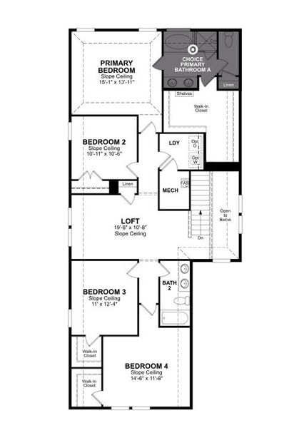 2D floor plan layout of this home in Churchill, Anna, TX (Image 4). 2D floor plan layout of this home in Churchill, Anna, TX (Image 4).
