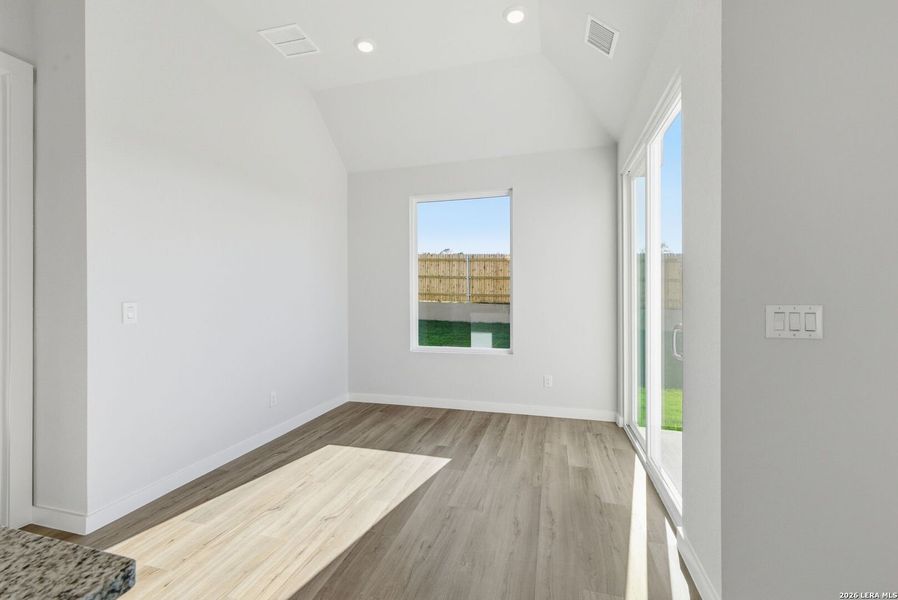 Spacious, unfurnished interior of a new home in The Meadows at Hunters Ranch, San Antonio (Image 23).