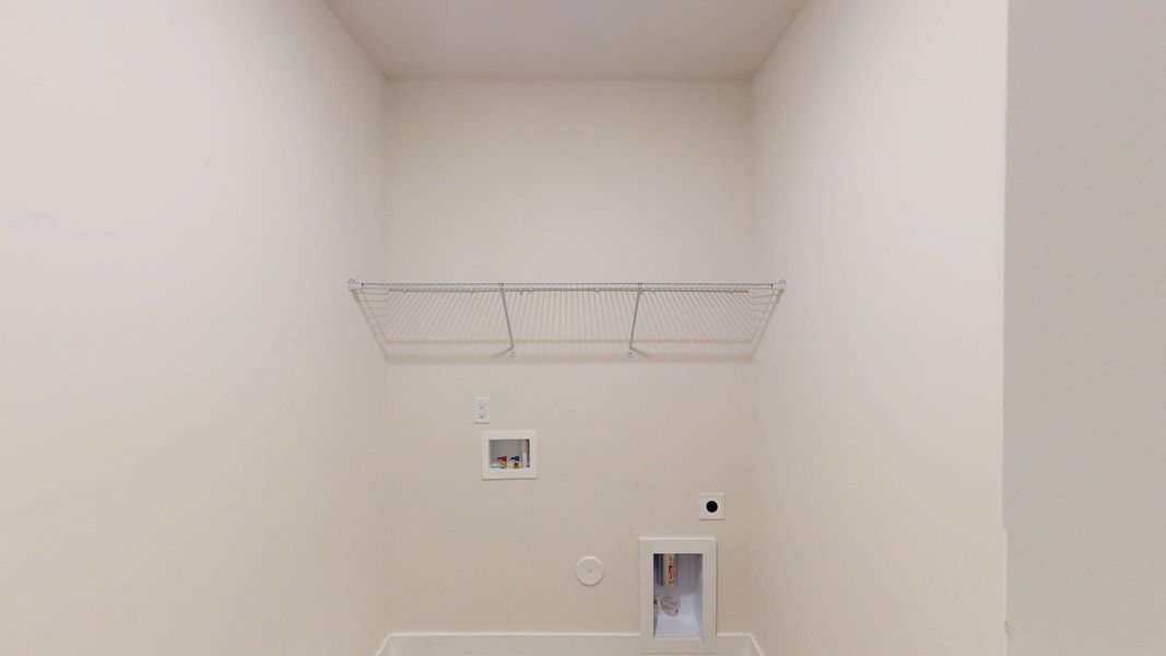 Representative unfurnished interior of a home built from the Cypress by D.R. Horton in Avalon, Gastonia (Image 33).