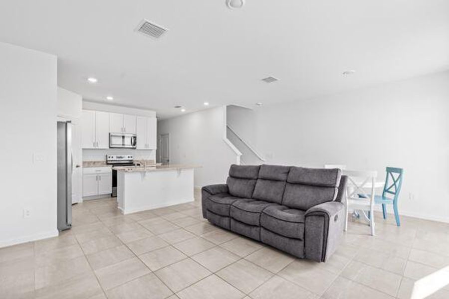 Furnished interior view inside a new home in , Fort Pierce (Image 14).