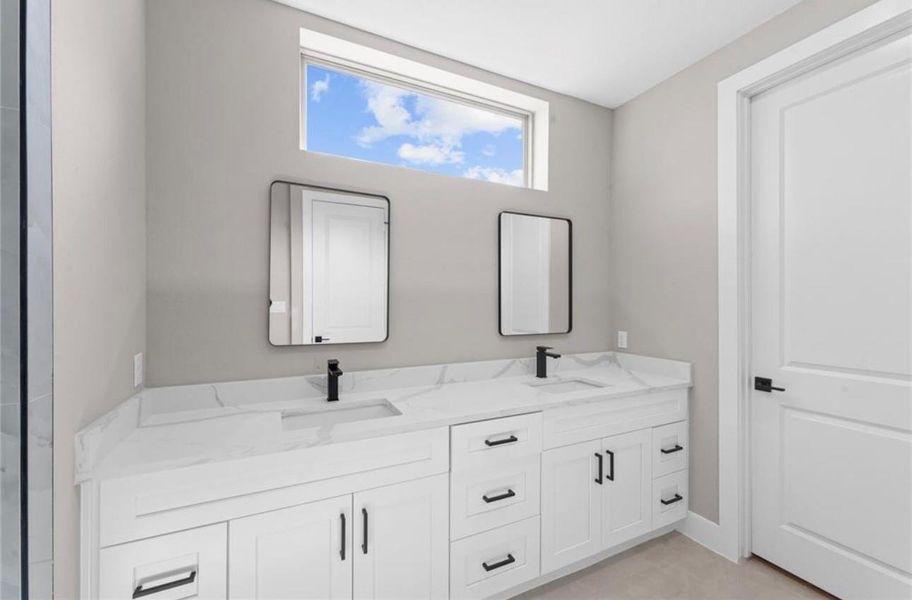 Furnished interior view inside a new home in , Spring (Image 10). Furnished interior view inside a new home in , Spring (Image 10).