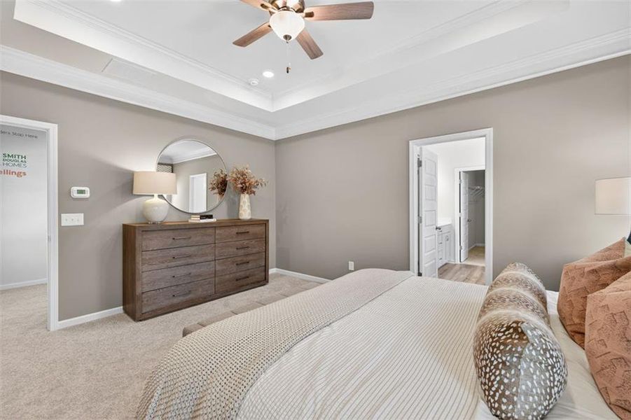 Furnished interior view inside a new home in North Haven, Rome (Image 34).