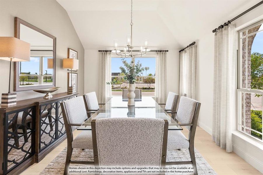 Furnished interior view inside a new home in Abe's Landing, Granbury (Image 13).
