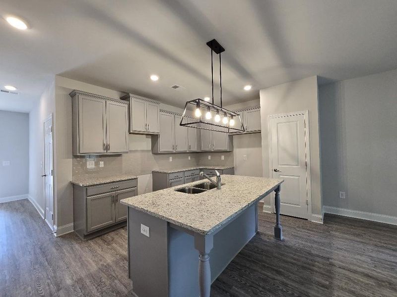 Furnished interior view inside a new home in Morning Creek Forest, South Fulton (Image 6).