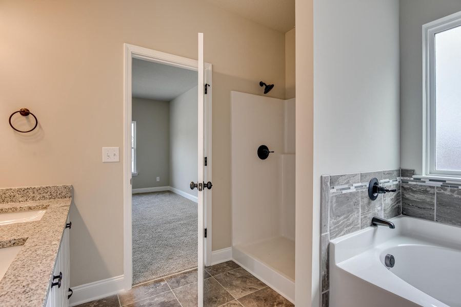 Furnished interior view inside a new home in , Edgefield (Image 5).