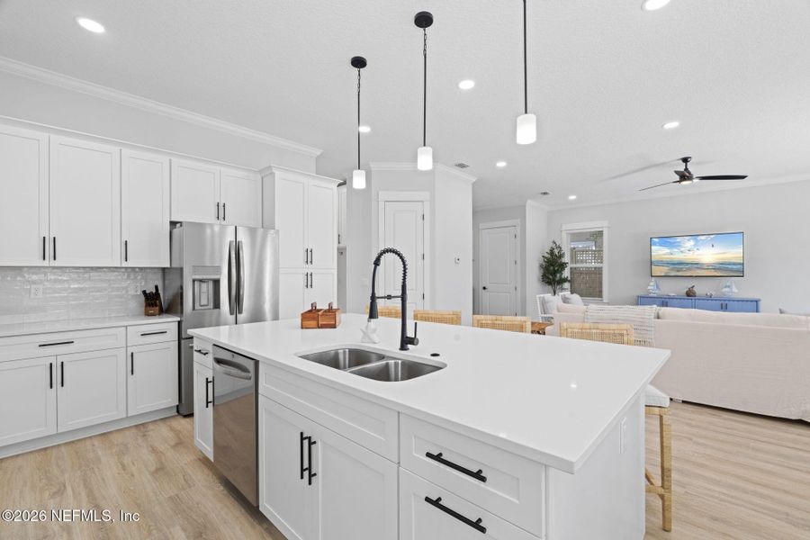 Furnished interior view inside a new home in , Jacksonville Beach (Image 55).