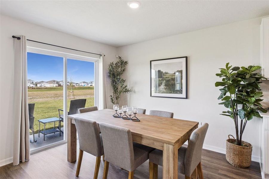 Furnished interior view inside a new home in Magnolia Pointe, Umatilla (Image 6).