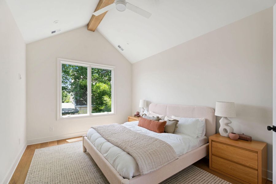 Furnished interior view inside a new home in , Charleston (Image 10).
