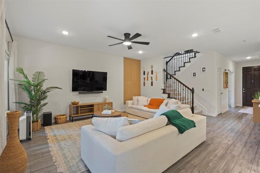 Furnished interior view inside a new home in Merritt Village, Rowlett (Image 27).