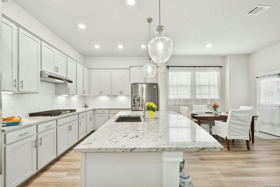 Furnished interior view inside a new home in The Crossvine 45’, Schertz (Image 24).