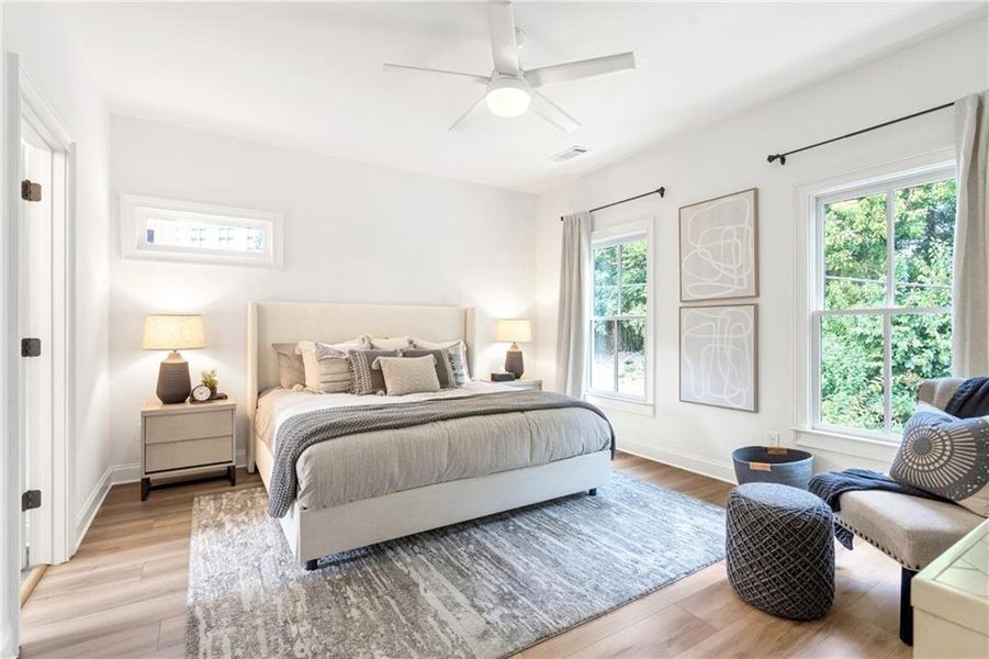Furnished interior view inside a new home in Stillwood, Hapeville (Image 13).