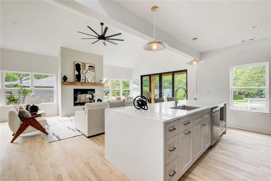 Furnished interior view inside a new home in , Tucker (Image 12).