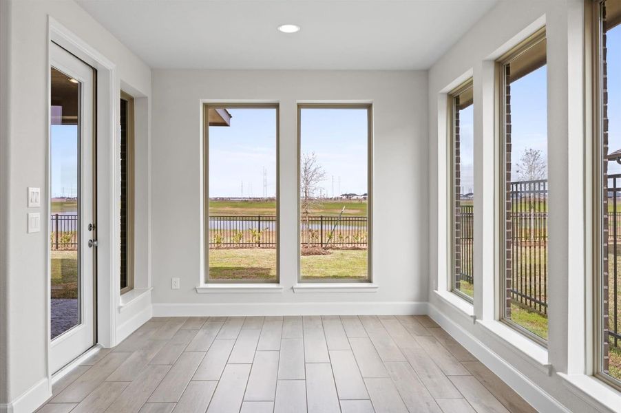 Spacious, unfurnished interior of a new home in Marvida, Cypress (Image 11). Spacious, unfurnished interior of a new home in Marvida, Cypress (Image 11).