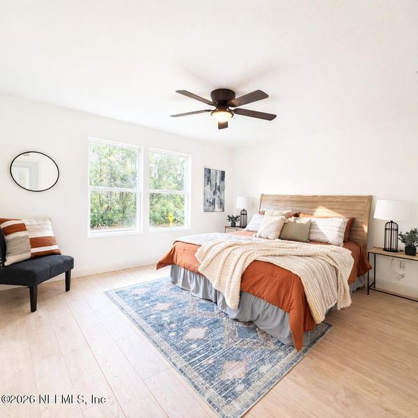 Furnished interior view inside a new home in , Jacksonville (Image 8).