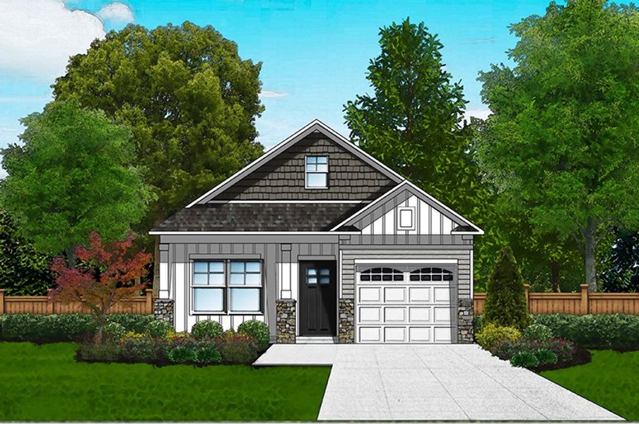 Glendale II C6 Stone Front