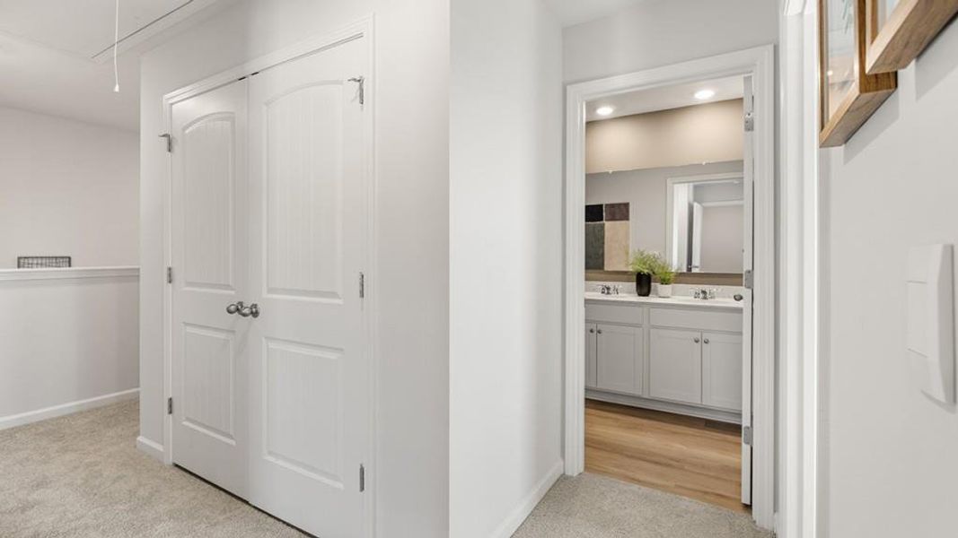 Furnished interior view inside a new home in Pointe Park, Union City (Image 9).