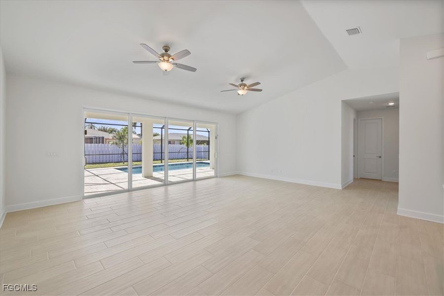 Spacious, unfurnished interior of a new home in Cape Coral, Cape Coral (Image 18). Spacious, unfurnished interior of a new home in Cape Coral, Cape Coral (Image 18).