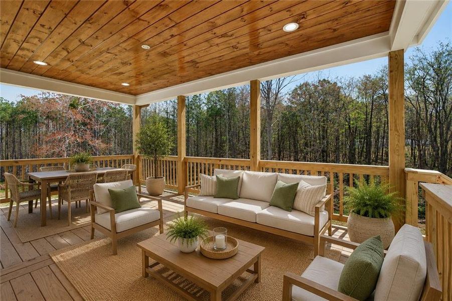 Exterior details and patio area of a home in , Rockmart (Image 28). Exterior details and patio area of a home in , Rockmart (Image 28).