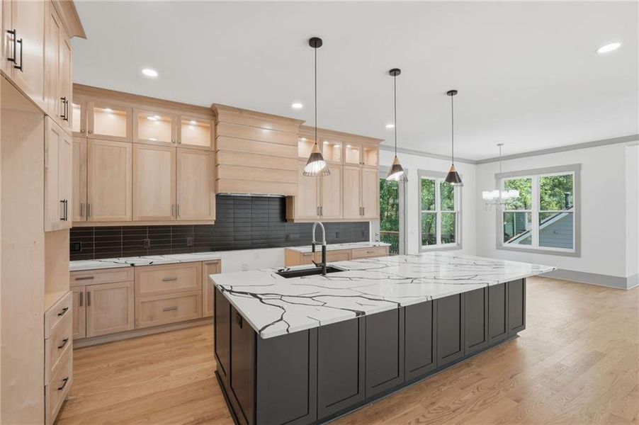 Furnished interior view inside a new home in , Roswell (Image 9).