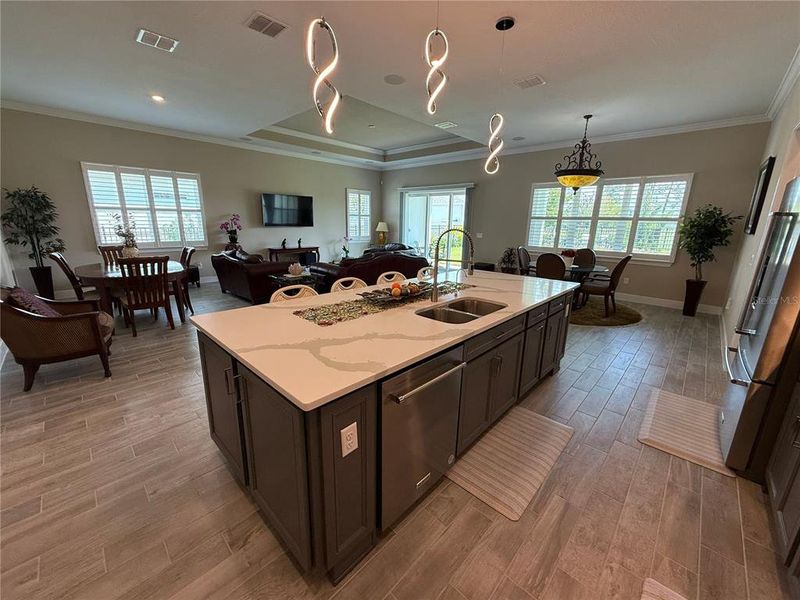 Furnished interior view inside a new home in , Montverde (Image 25). Furnished interior view inside a new home in , Montverde (Image 25).