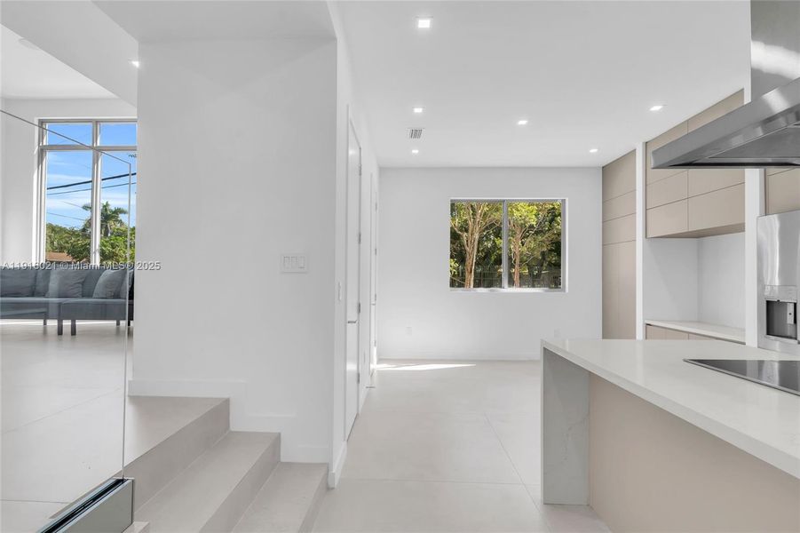 Furnished interior view inside a new home in , Miami (Image 13).