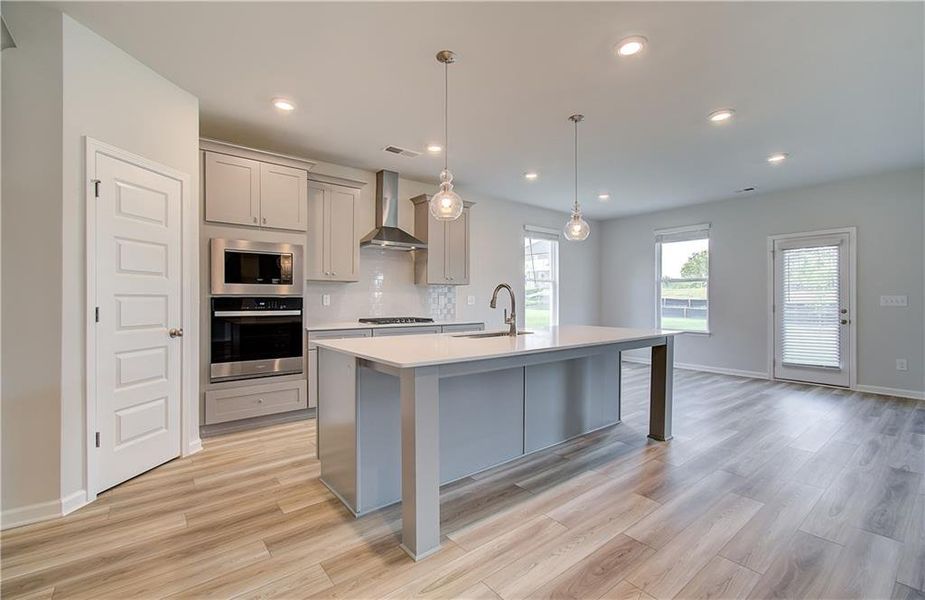 Furnished interior view inside a new home in Westwind Estates, Hampton (Image 9).