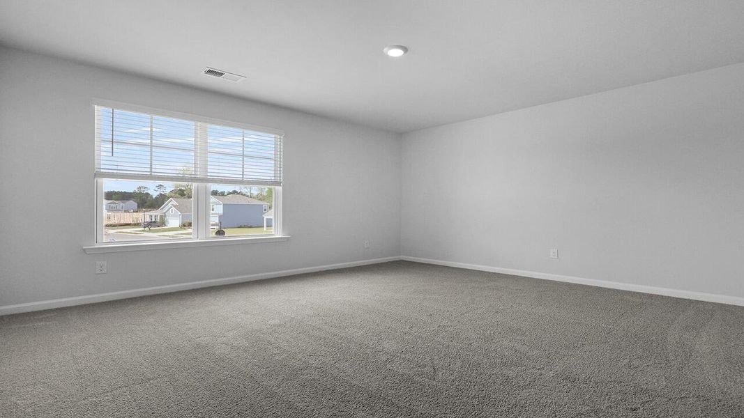 Spacious, unfurnished interior of a new home in Lakeview at Kitfield, Moncks Corner (Image 15). Spacious, unfurnished interior of a new home in Lakeview at Kitfield, Moncks Corner (Image 15).