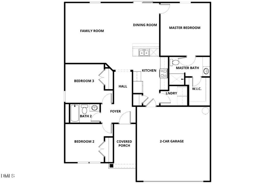 floor plan - The Alamance