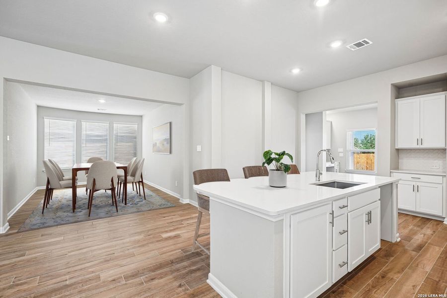 Furnished interior view inside a new home in Sagebrooke - Premier Series, San Antonio (Image 17).
