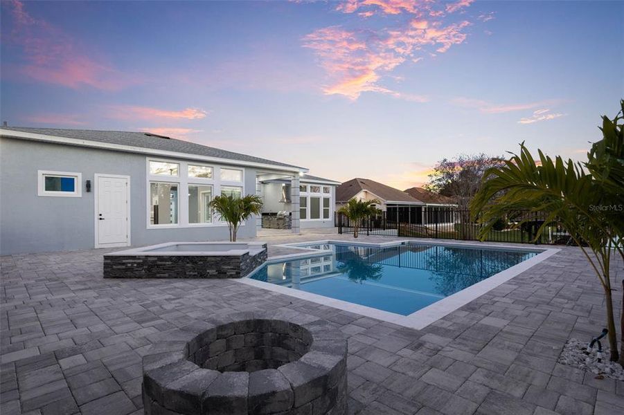Exterior details and patio area of a home in , Palm Coast (Image 52). Exterior details and patio area of a home in , Palm Coast (Image 52).