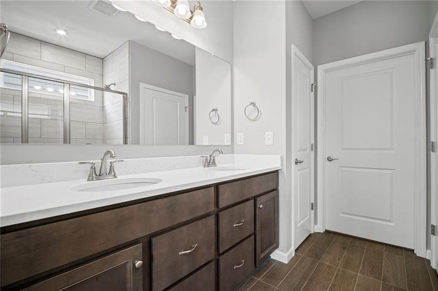 Furnished interior view inside a new home in Laurel Farms, Dallas (Image 4).