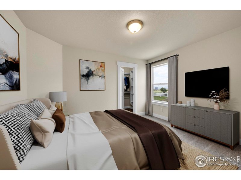 Virtually Staged Bedroom 2