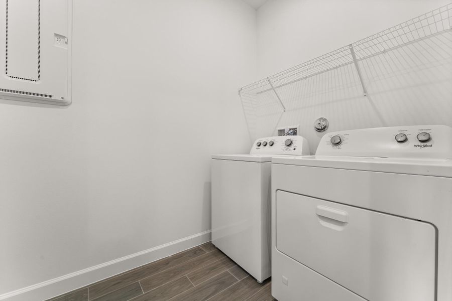 Furnished interior view inside a new home in Tradition - Kenley, Port St. Lucie (Image 4). Furnished interior view inside a new home in Tradition - Kenley, Port St. Lucie (Image 4).