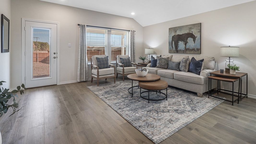 Furnished interior view inside a new home in The Reserve at Timber Creek, Lindale (Image 19).