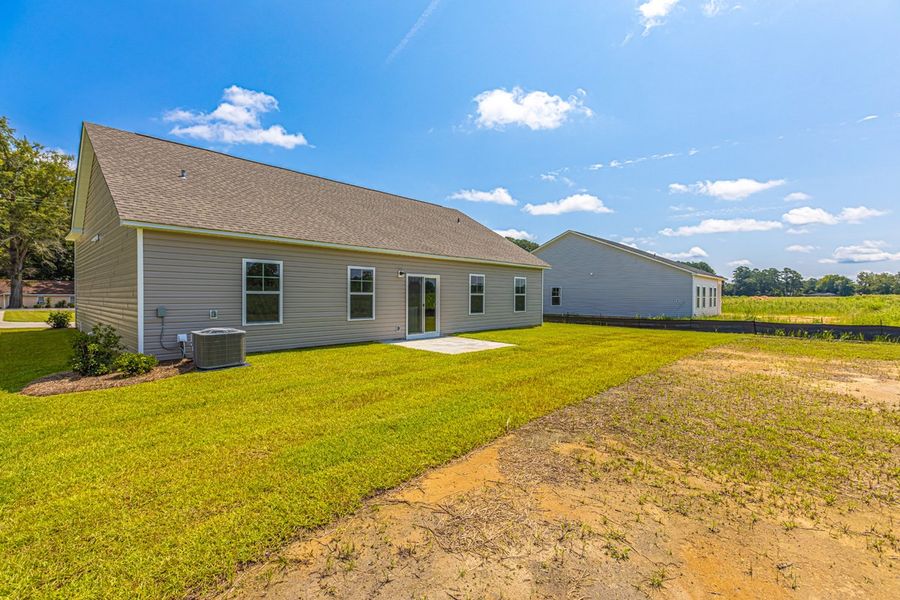 Representative exterior photo of a completed home built from the Dillon II by Great Southern Homes in Shady Grove, Conway, SC (Image 28).