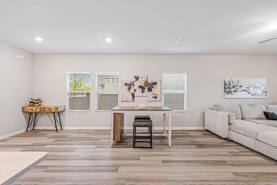 Furnished interior view inside a new home in , McKinney (Image 17).