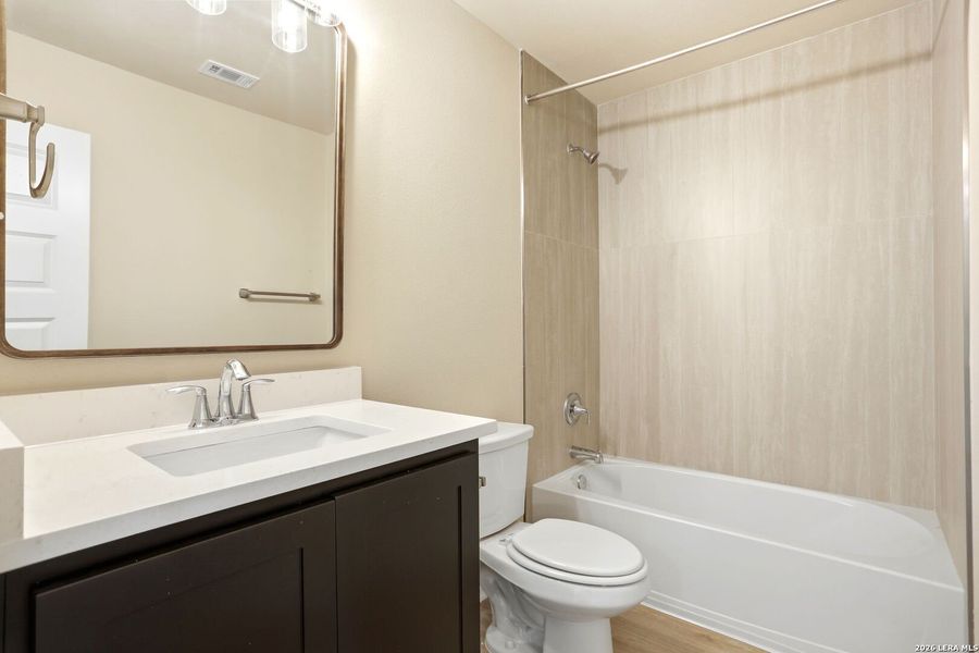 Furnished interior view inside a new home in , San Antonio (Image 10). Furnished interior view inside a new home in , San Antonio (Image 10).