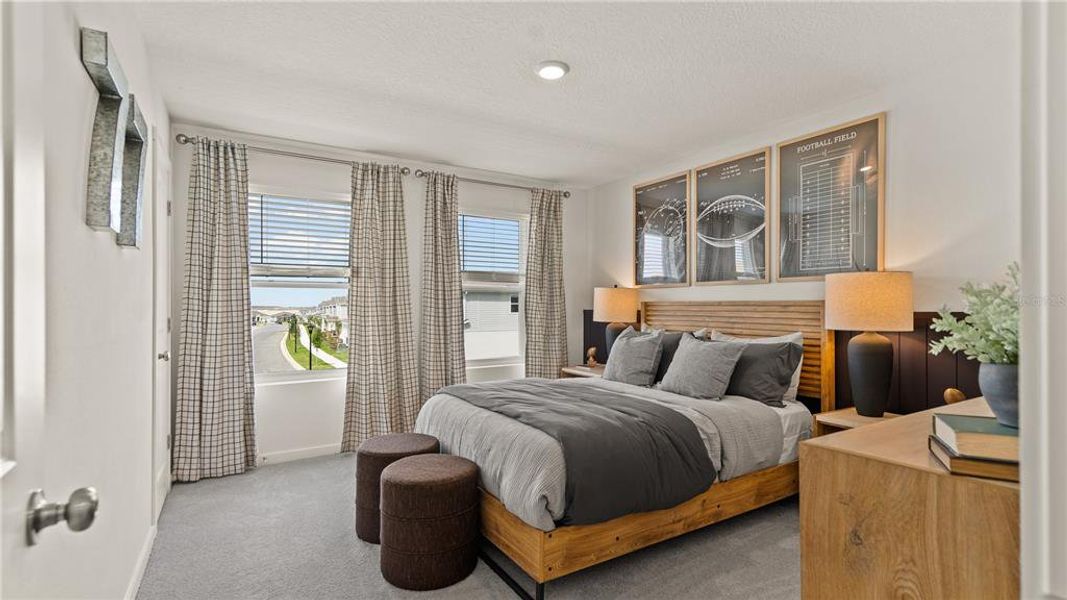Furnished interior view inside a new home in , Clermont (Image 4).