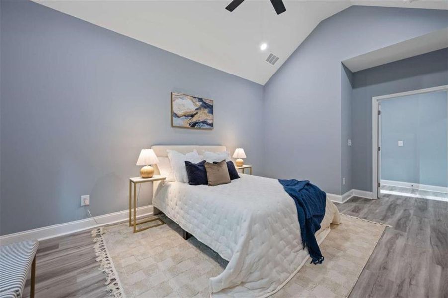Furnished interior view inside a new home in , Commerce (Image 11).