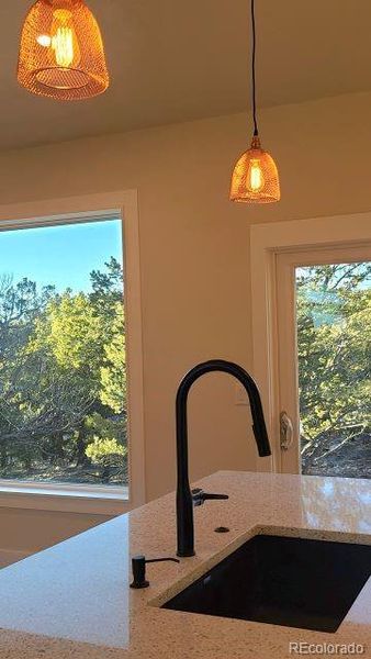 Close-up of interior finishes inside a home in , Crestone (Image 32).
