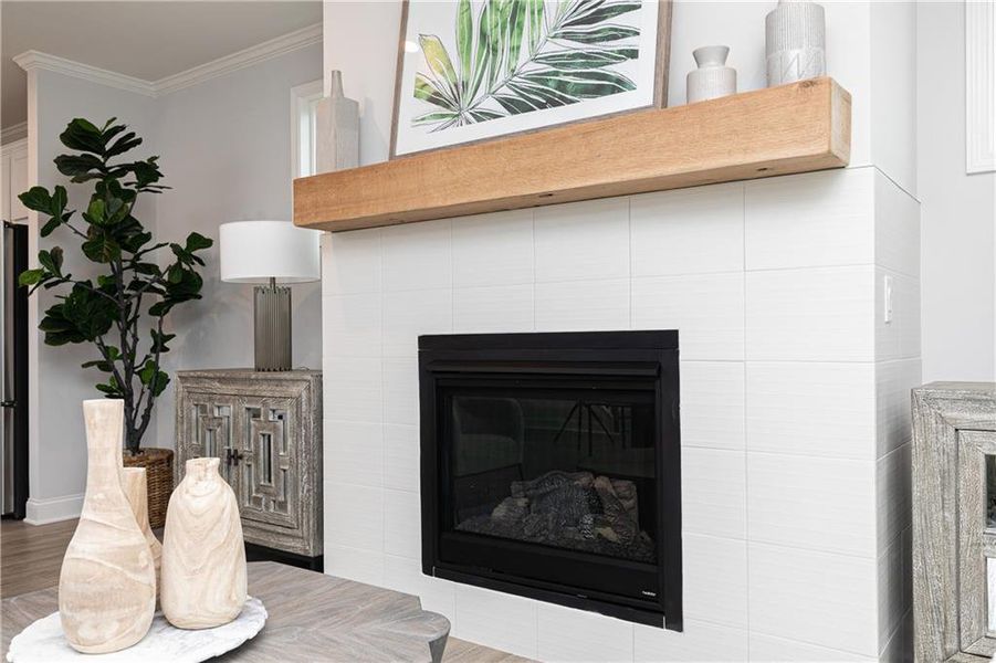 Close-up of interior finishes inside a home in Darlington, Loganville (Image 18).
