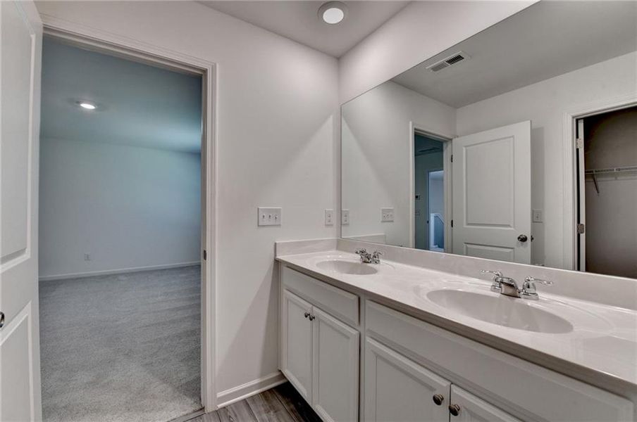 Furnished interior view inside a new home in , Braselton (Image 15).