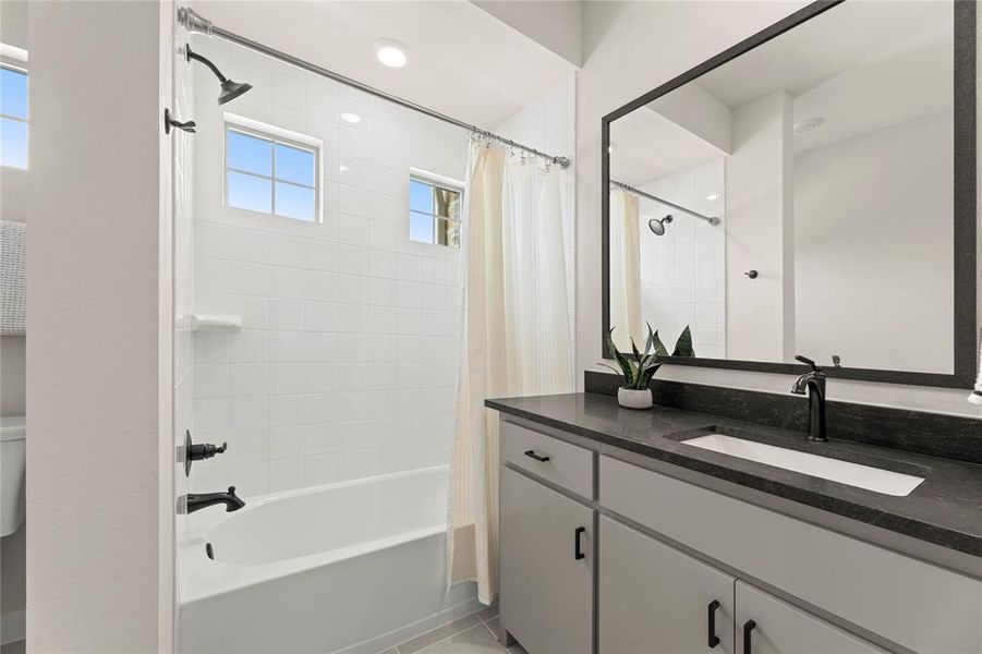 Furnished interior view inside a new home in The Tribute, The Colony (Image 13). Furnished interior view inside a new home in The Tribute, The Colony (Image 13).