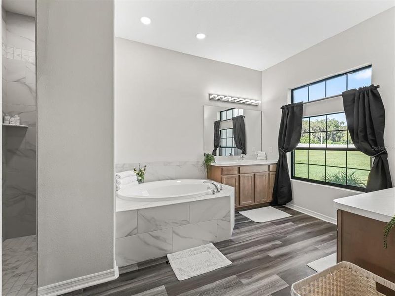 Furnished interior view inside a new home in , Ocala (Image 61).