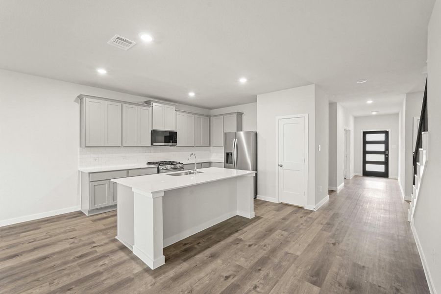 Furnished interior view inside a new home in Paloma at Sanford Farms, Waller (Image 9).