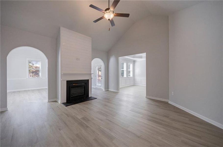 Spacious, unfurnished interior of a new home in , Social Circle (Image 24).