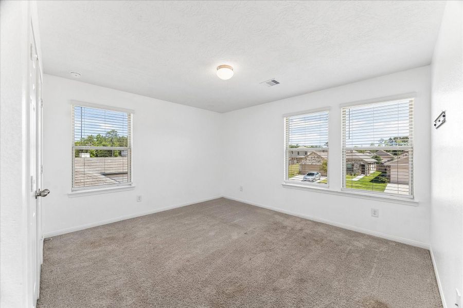 Spacious, unfurnished interior of a new home in Grace Landing, Willis (Image 20). Spacious, unfurnished interior of a new home in Grace Landing, Willis (Image 20).